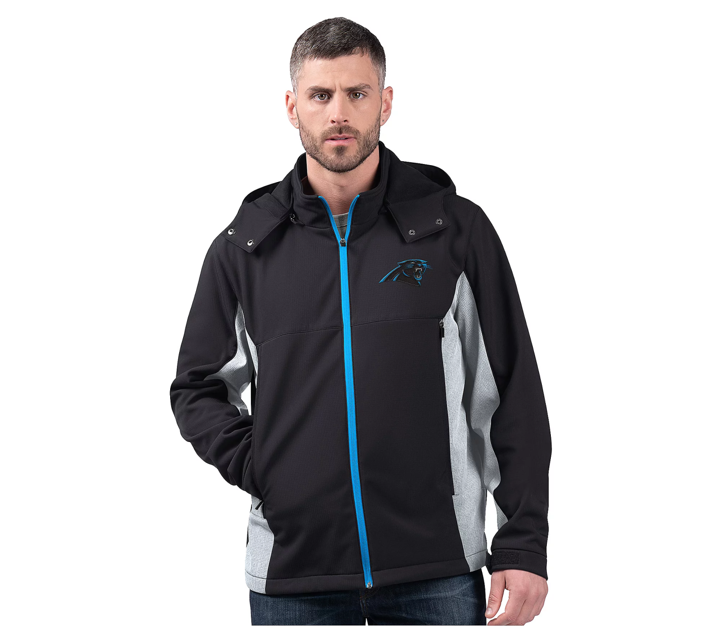 NthtFL Men's Soft Shell Bonded Jacket